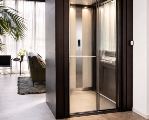 Villahiss i glas hemma