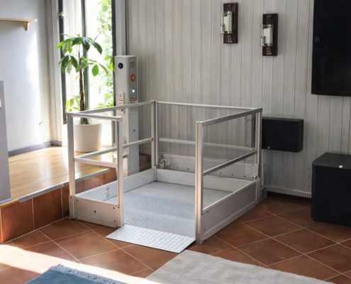 service av plasttformshiss hemma